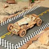 Robotime ROKR Grand Prix Car 3D Wooden Puzzle MC401